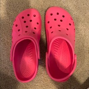 Pink Crocs